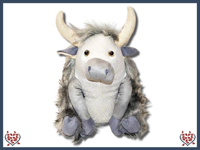 DOORSTOP ~ POSH ANGUS (HIGHLAND COW)  | Doorstops & Draught Excluders
