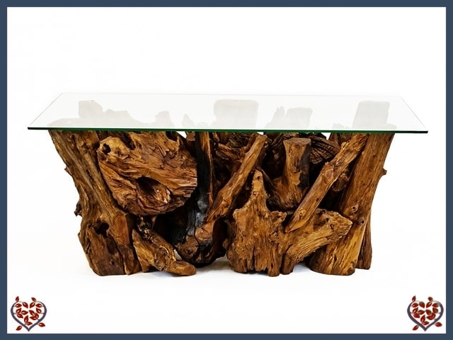 TEAK ROOT COFFEE TABLE ~ WOODLAND COLLECTION