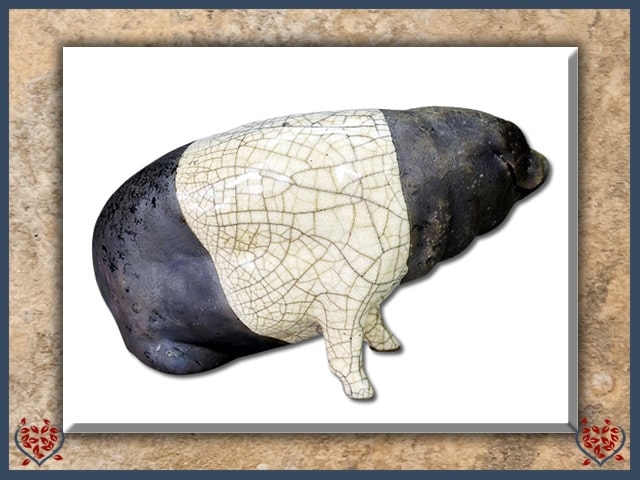 SADDLEBACK PIG | Paul Jenkins Sculpture