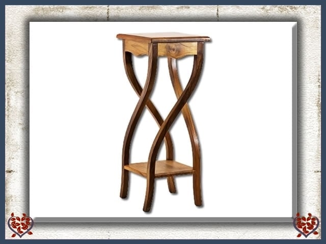 CHESTERFIELD PLANT STAND ~ TEAK COLLECTION