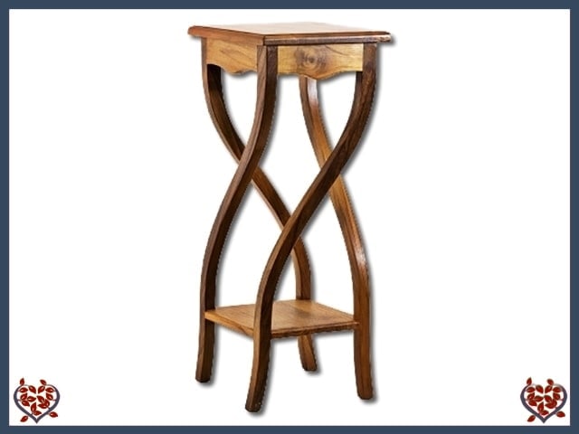 CHESTERFIELD PLANT STAND ~ TEAK COLLECTION