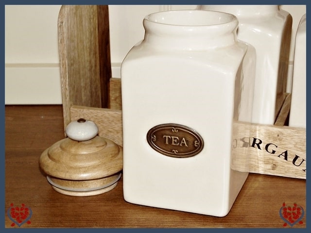 TEA/COFFEE/SUGAR RACK WITH CARRIER | Kitchenware
