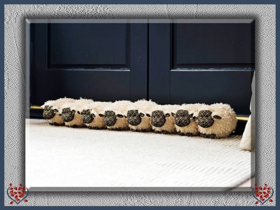 SHEEP HERD DRAUGHT EXCLUDER | Doorstops & Draught Excluders - Paul Martyn Interiors