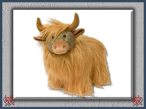 FERGUS HIGHLAND COW DOORSTOP | Doorstops & Draught Excluders