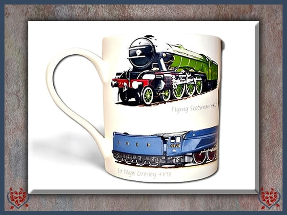 CLASSIC TRAINS ~ FINE CHINA MUG | Mugs