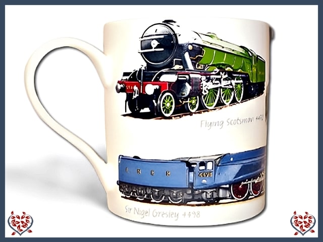 CLASSIC TRAINS ~ FINE CHINA MUG | Mugs