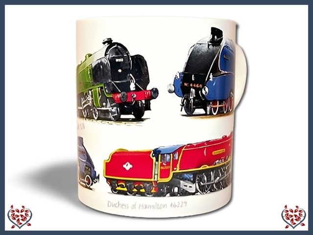 CLASSIC TRAINS ~ FINE CHINA MUG | Mugs