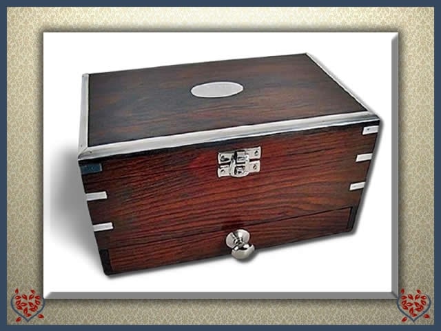 JEWELLERY BOX WITH DRAWER & MIRROR | Jewellery Boxes