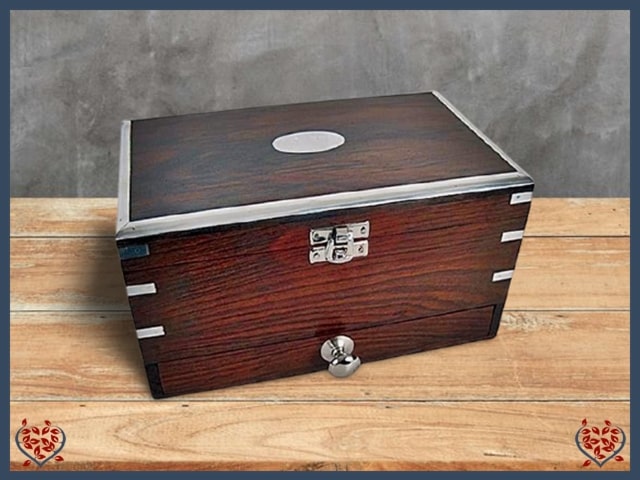 JEWELLERY BOX WITH DRAWER & MIRROR | Jewellery Boxes