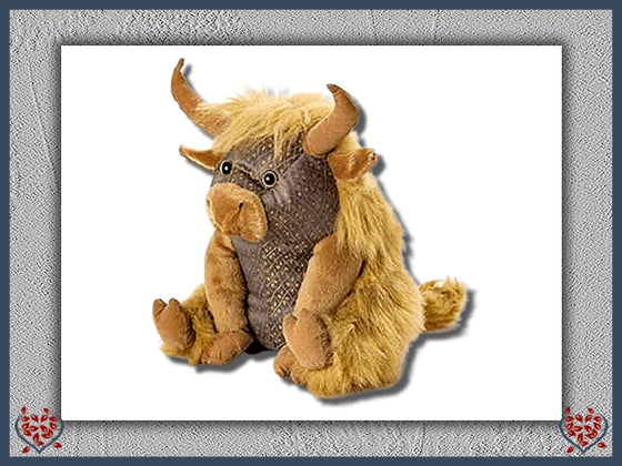 DOORSTOP ~ ANGUS - (HIGHLAND COW) | Doorstops & Draught Excluders