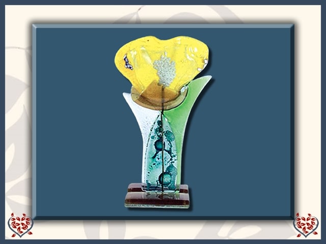 FLOWER (YELLOW) | Nobile Glassware