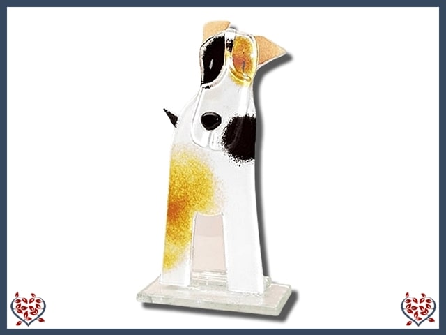 TERRIER DOG ~ PATCH | Nobile Glass Animal - Paul Martyn Interiors