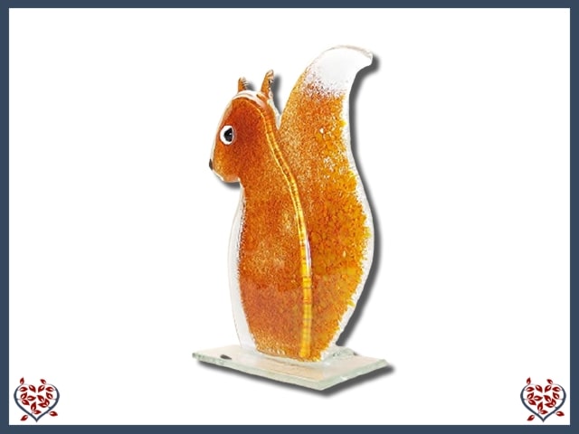 SQUIRREL (RED) | Nobile Glass Animal