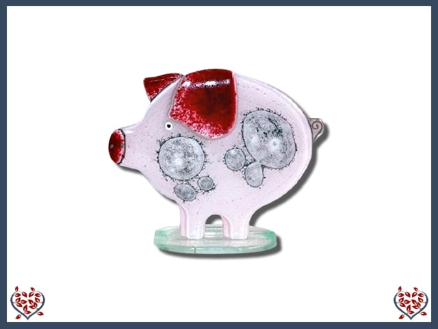 PIGLET ~ SMALL (PINK) | Nobile Glass Animal