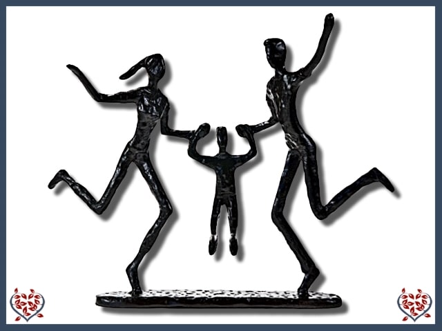 FAMILY CELEBRATION ~ METAL FIGURINE | Figurine