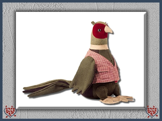 DOORSTOP ~ MR. RINGNECK PHEASANT | Doorstops & Draught Excluders