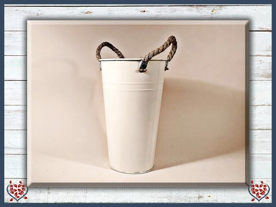 FLOWER BUCKET (CREAM) | Kitchenware