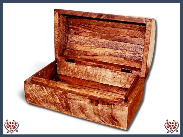 CARVED DOME BOX (ELEPHANT) | Wooden Accessories