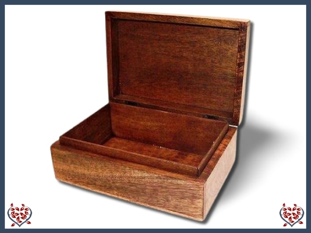 OBLONG PLAIN BOX | Wooden Boxes & Bowls