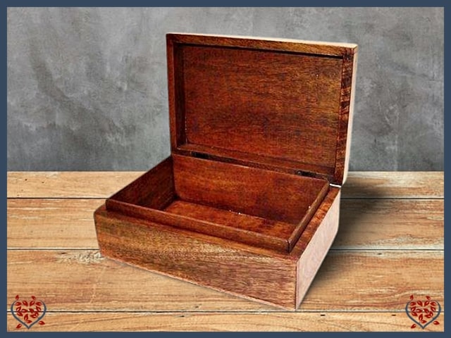 OBLONG PLAIN BOX | Wooden Boxes & Bowls
